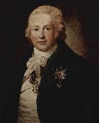 Anton Graff Portrat des Christoph Johann Friedrich Medem oil on canvas